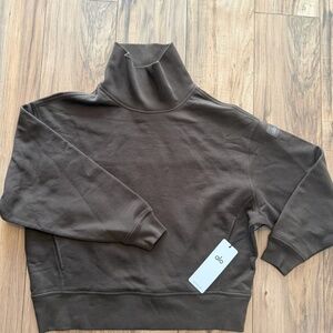 Hazy Mock Neck Pullover